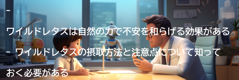 ワイルドレタスの摂取方法と注意点の要点まとめ