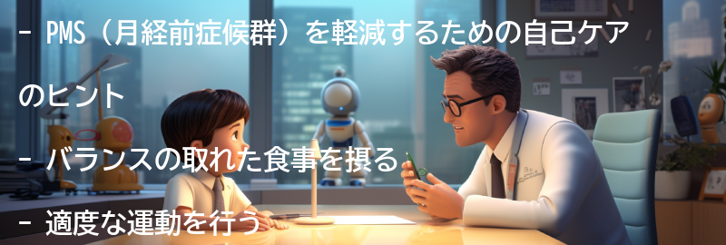 PMSを軽減するための自己ケアのヒントの要点まとめ
