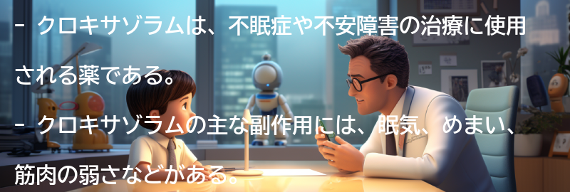 クロキサゾラムの注意点と禁忌事項の要点まとめ