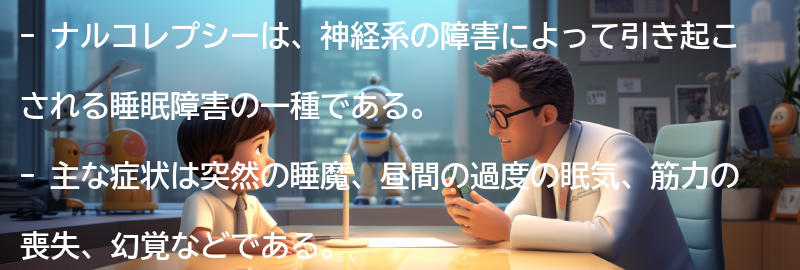 ナルコレプシーとは何か？の要点まとめ