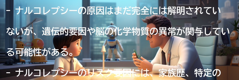 ナルコレプシーの原因とリスク要因の要点まとめ
