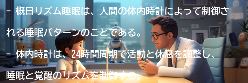 概日リズム睡眠とは何ですか？の要点まとめ
