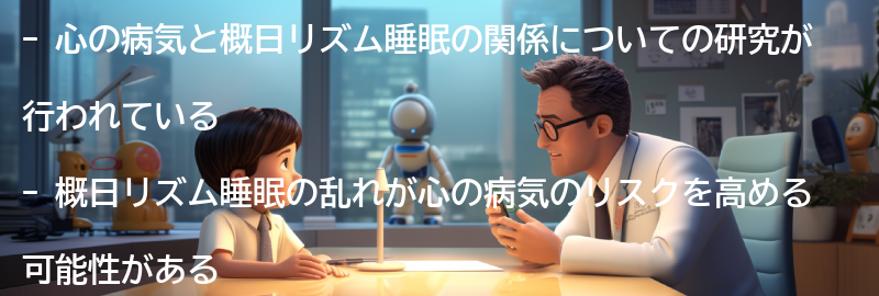 心の病気と概日リズム睡眠の関係についての研究の要点まとめ