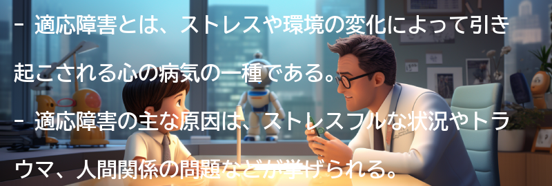 適応障害との向き合い方の要点まとめ