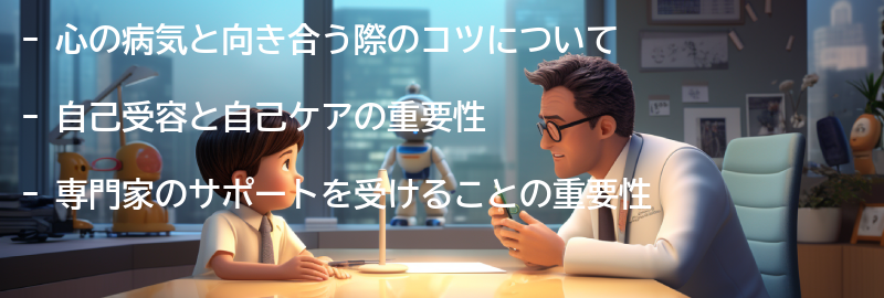 心の病気との向き合い方のコツの要点まとめ