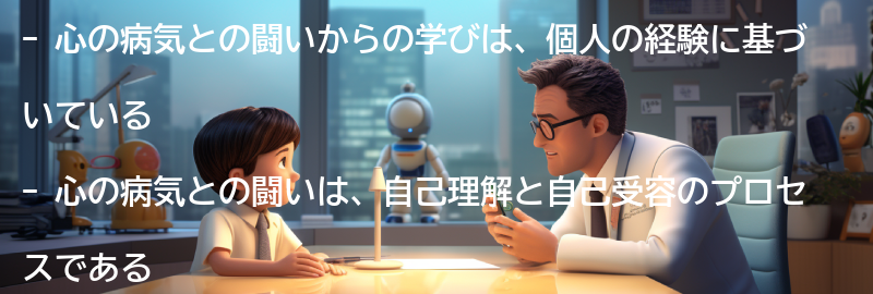 心の病気との闘いからの学びの要点まとめ