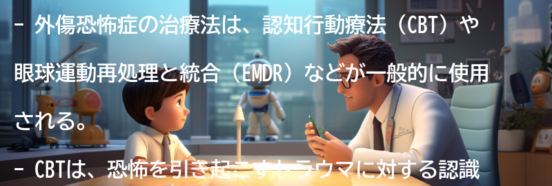 外傷恐怖症の治療法とは？の要点まとめ