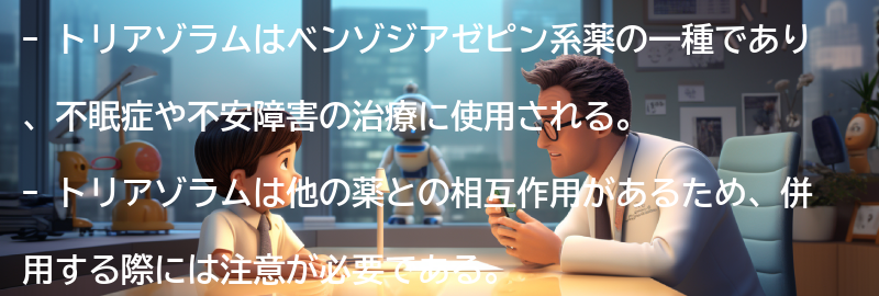 トリアゾラムの他の薬との相互作用の要点まとめ