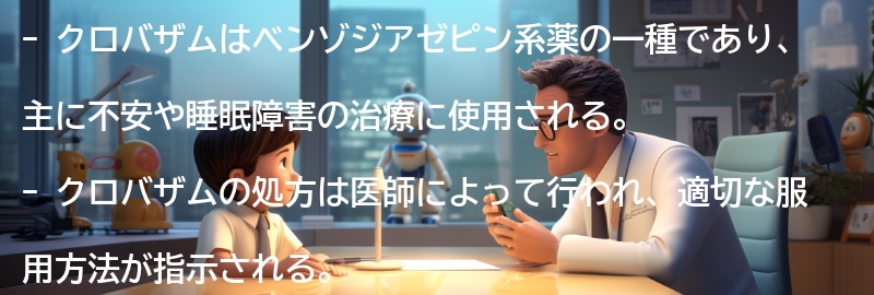 クロバザムの処方と服用方法の要点まとめ