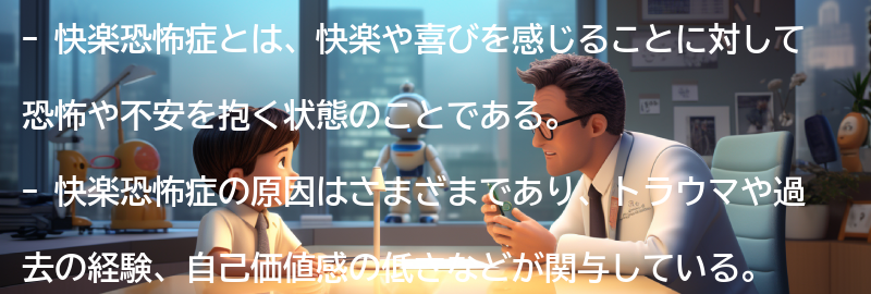 快楽恐怖症を克服するための具体的なステップの要点まとめ