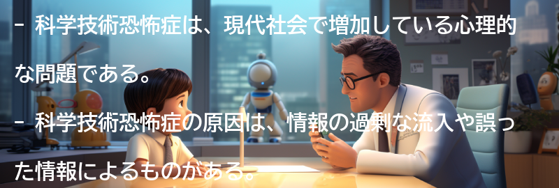 科学技術恐怖症の影響と対策の要点まとめ