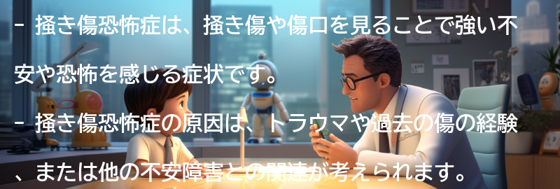 掻き傷恐怖症を克服するための具体的なアプローチの要点まとめ