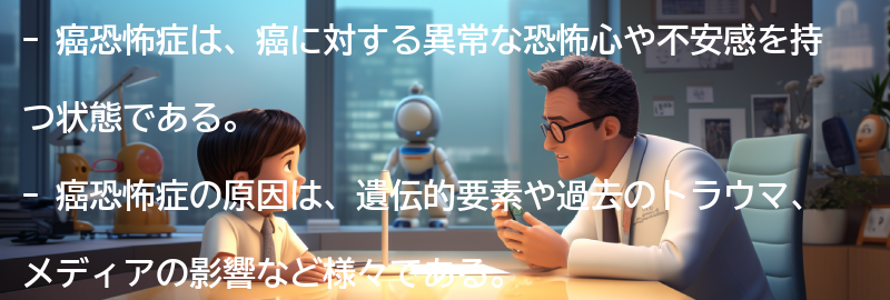 癌恐怖症を克服するための方法の要点まとめ