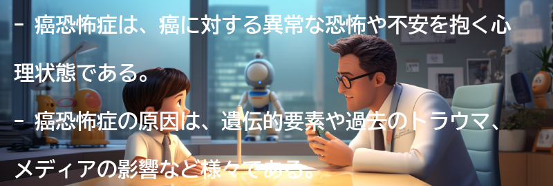 癌恐怖症を克服するための心理療法の要点まとめ