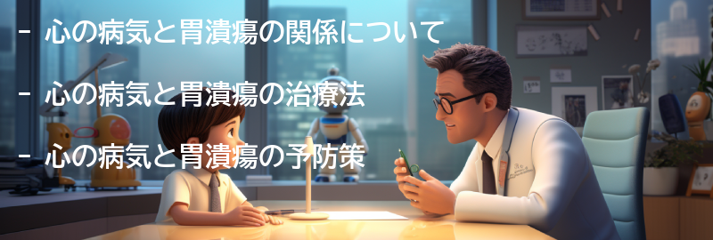 心の病気と胃潰瘍の治療法と予防策の要点まとめ