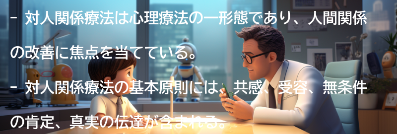 対人関係療法の基本原則の要点まとめ