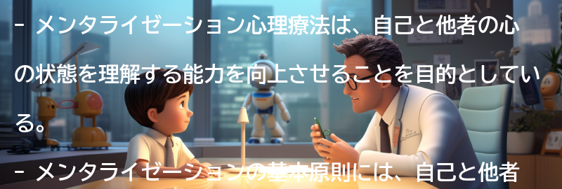 メンタライゼーションの基本原則の要点まとめ
