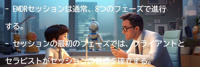EMDRセッションの進行とプロセスの要点まとめ