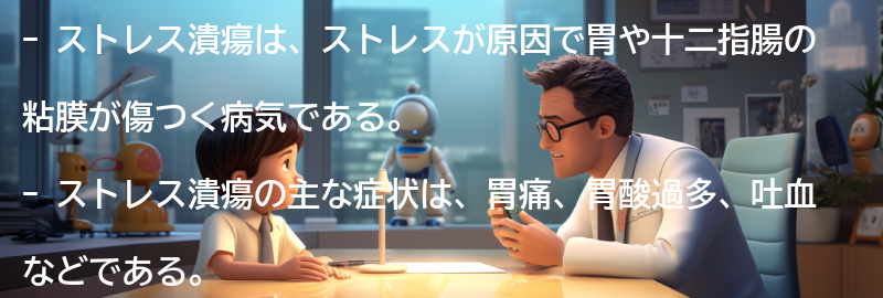 ストレス潰瘍とは何か？の要点まとめ