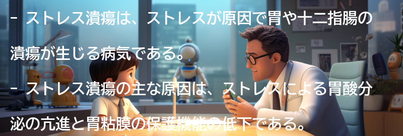ストレス潰瘍の原因とリスク要因の要点まとめ