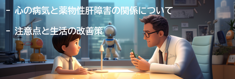 心の病気と薬物性肝障害の注意点と生活の改善策の要点まとめ