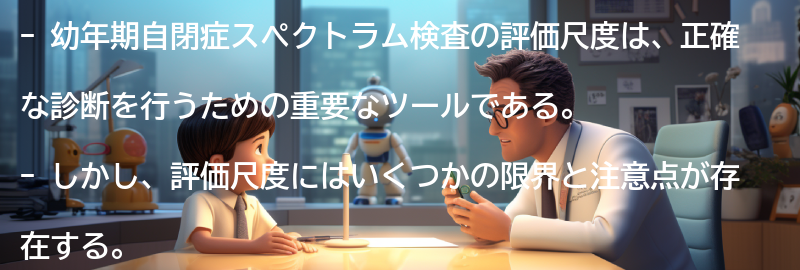 評価尺度の限界と注意点の要点まとめ