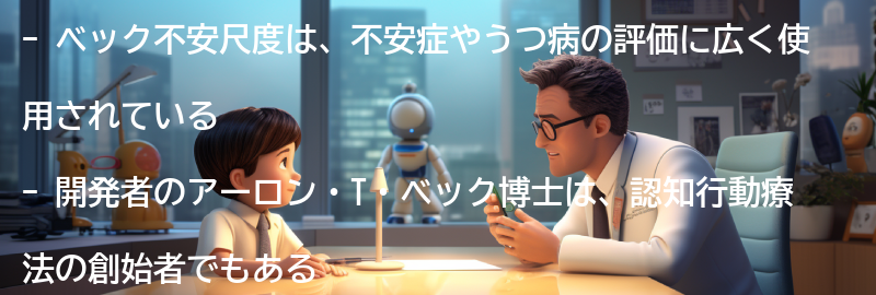 ベック不安尺度の開発経緯と背景の要点まとめ