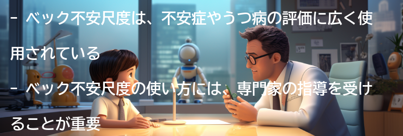 ベック不安尺度の使い方と注意点の要点まとめ