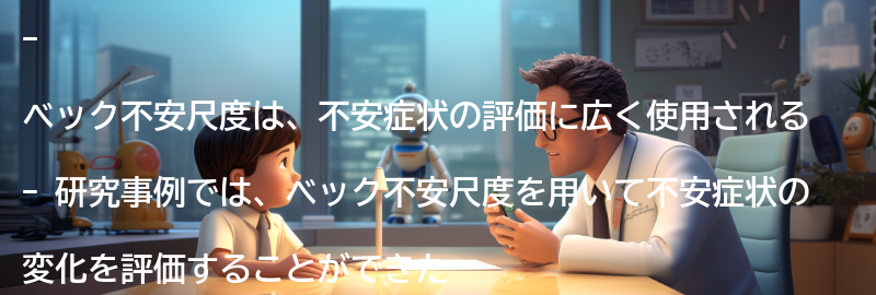 ベック不安尺度を活用した研究事例の紹介の要点まとめ