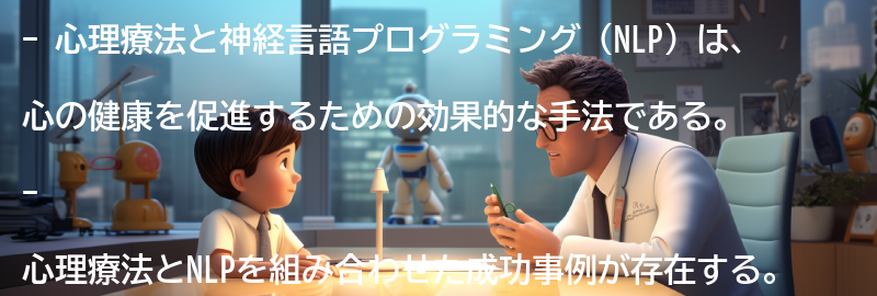 心理療法と神経言語プログラミングを活用した成功事例の要点まとめ