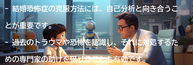 結婚恐怖症の克服方法の要点まとめ