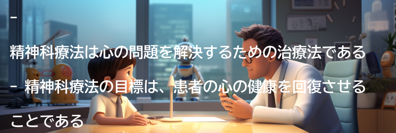 精神科療法の基本とは？の要点まとめ