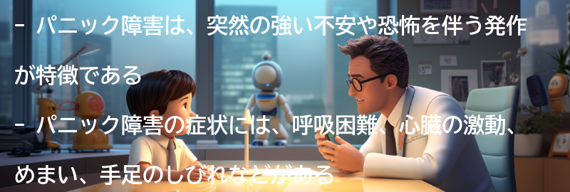 パニック障害とはの要点まとめ