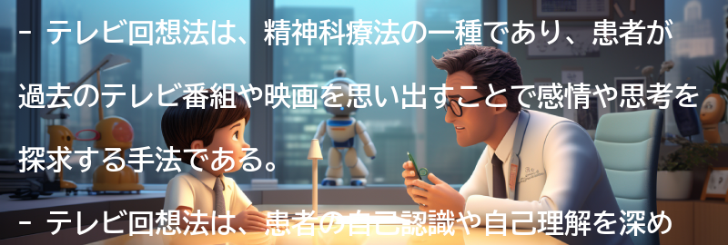 テレビ回想法とは何ですか？の要点まとめ