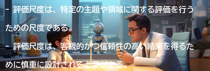 評価尺度とは何かの要点まとめ