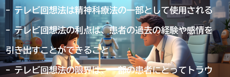 テレビ回想法の利点と限界の要点まとめ