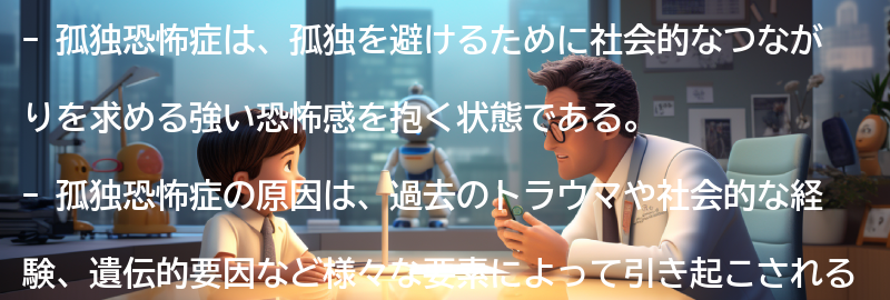 孤独恐怖症の克服に向けた心のサポートを受ける方法の要点まとめ