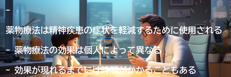 薬物療法の効果とは？の要点まとめ