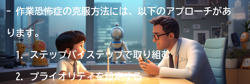 作業恐怖症の克服方法の要点まとめ