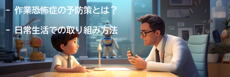 作業恐怖症の予防策と日常生活への取り組みの要点まとめ