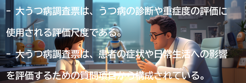 大うつ病調査票とはの要点まとめ