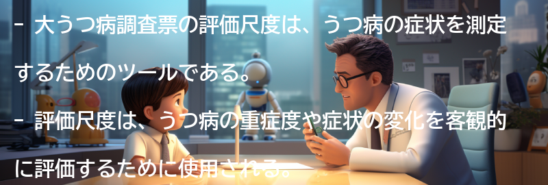 大うつ病調査票の評価尺度とは何かの要点まとめ