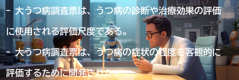大うつ病調査票の意義とはの要点まとめ