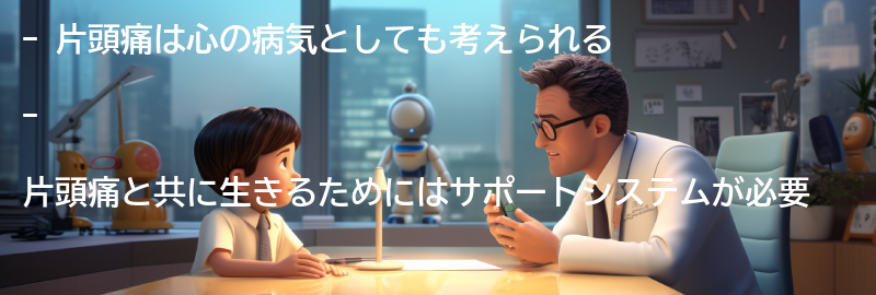片頭痛と共に生きるためのサポートシステムの要点まとめ