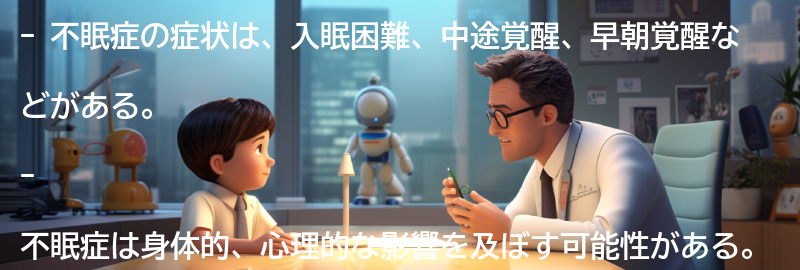 不眠症の症状と影響の要点まとめ