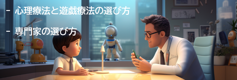 心理療法と遊戯療法の選び方と専門家の選び方の要点まとめ