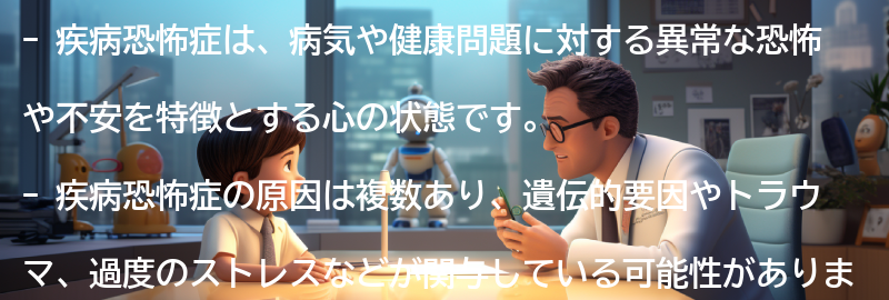 疾病恐怖症とは何ですか？の要点まとめ
