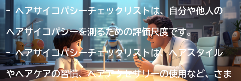 ヘアサイコパシーチェックリストとはの要点まとめ