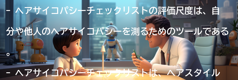 ヘアサイコパシーチェックリストの評価尺度の意味と重要性の要点まとめ