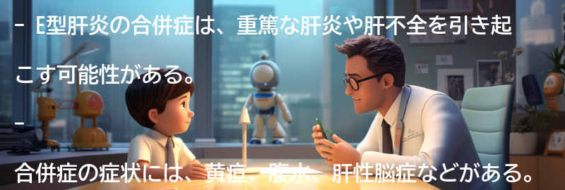 E型肝炎の合併症とは？の要点まとめ